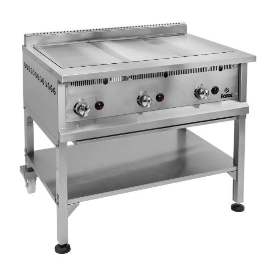 Picture of HEAVY DUTY STOVE FORGE - SOLID TOP - GAS - 3 BURNER (FSP0003)