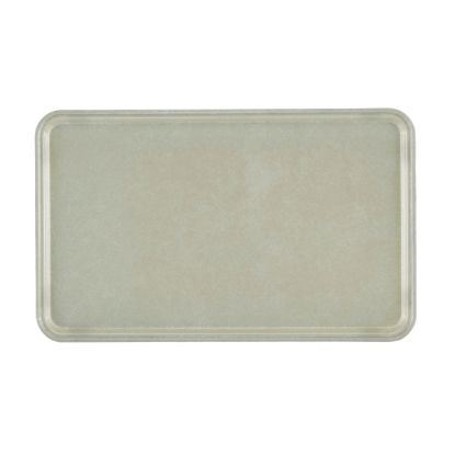 Picture of FIBERGLASS SMOOTH TRAY 27CM W X 35CM L - ANTIQUE PARCHMENT (FST0350)
