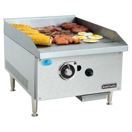 Picture of FLAT TOP GRILLER ANVIL - 400MM - PREMIER RANGE - GAS (FTG0400)