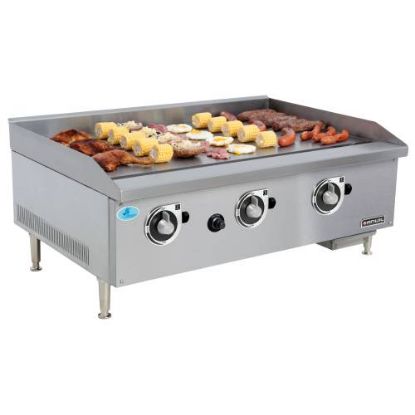 Picture of FLAT TOP GRILLER ANVIL - 900MM - PREMIER RANGE - GAS (FTG0900)