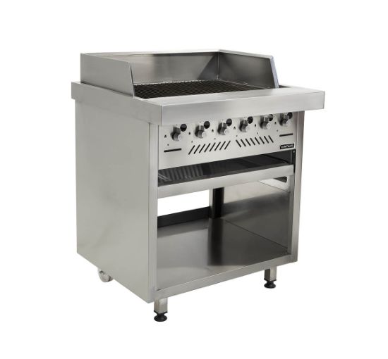 Picture of GAS GRILLER ANVIL - 6 BURNER RADIANT - FREE STANDING (GGA4006)