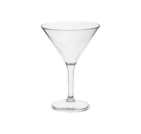Picture of GLASSWARE POLYCARBONATE - MARTINI CUP 280ML (6) (GPM0280)