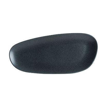 Picture of GRAPHITE - ORGANIC RECTANGULAR PLATE - 36CM (12) (GRPVAO36DT)