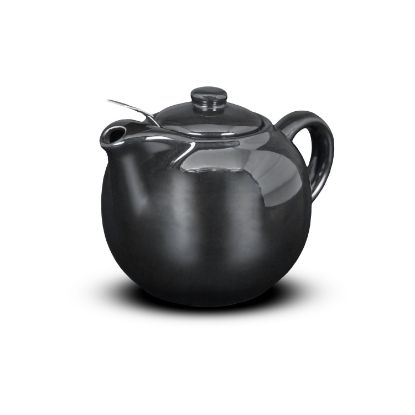 Picture of ITALIA - BLACK - TEAPOT - 600ML (4) (GS-R804T-B)