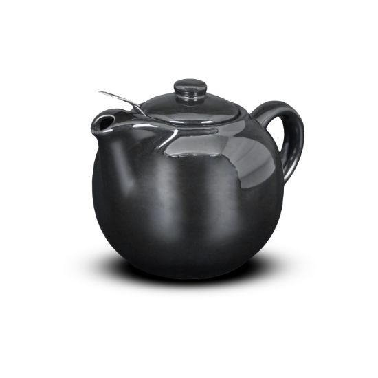Picture of ITALIA - BLACK - TEAPOT - 600ML (4) (GS-R804T-B)
