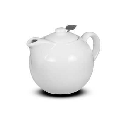Picture of ITALIA - WHITE - TEAPOT - 600ML (4) (GS-R804T-W)