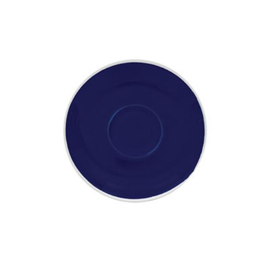 Picture of ITALIA - BLUE - ESPRESSO SAUCER - 12.5CM (12) (GS-R806S-BL)