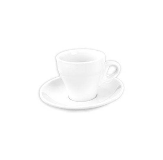 Picture of ITALIA - WHITE - CAPPUCCINO CUP - 160ML (12) (GS-R808C-W)