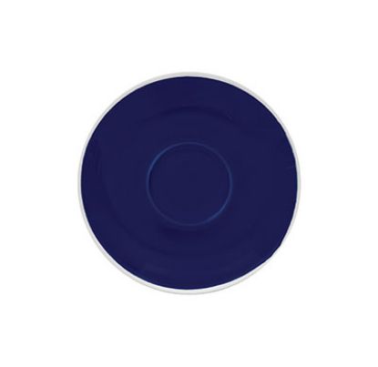 Picture of ITALIA - BLUE - CAPPUCCINO SAUCER - 14.1CM (12) (GS-R809S-BL)