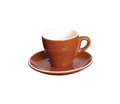 Picture of ITALIA - BROWN - CAPPUCCINO SAUCER - 14.1CM (12) (GS-R809S-BR)