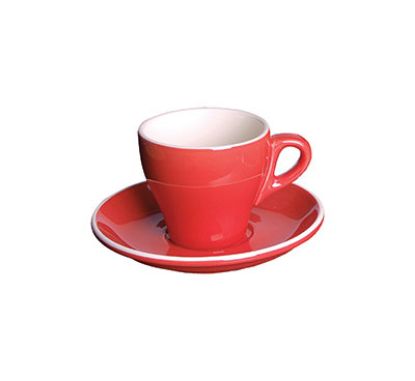 Picture of ITALIA - RED - CAPPUCCINO SAUCER - 14.1CM (12) (GS-R809S-R)