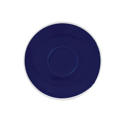 Picture of ITALIA - BLUE - CAPPUCCINO SAUCER - 16CM (12) (GS-R813S-BL)