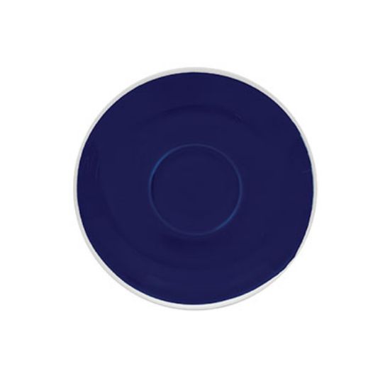 Picture of ITALIA - BLUE - CAPPUCCINO SAUCER - 16CM (12) (GS-R813S-BL)