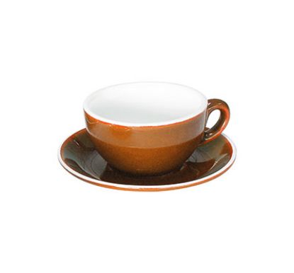 Picture of ITALIA - BROWN - CAPPUCCINO SAUCER - 14.1CM (12) (GS-R816S-BR)