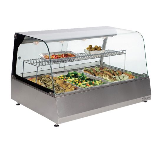 Picture of HEATED DISPLAY MERCHANDISER SALVADORE - 3 DIVISION (HDM0003)