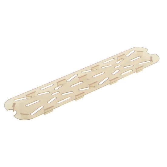 Picture of HIGH HEAT DRAIN SHELF AMBER FOR 1/2 LONG PANS (HDS0002)