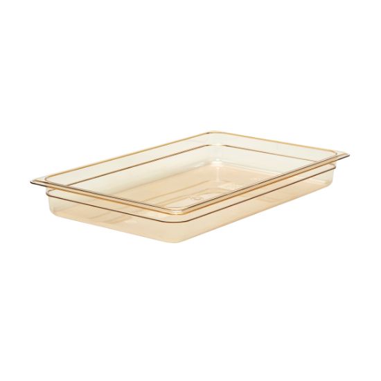 Picture of HIGH HEAT 1/1 GN FOODPAN AMBER 65MM D 8.5LT (HHF0001)