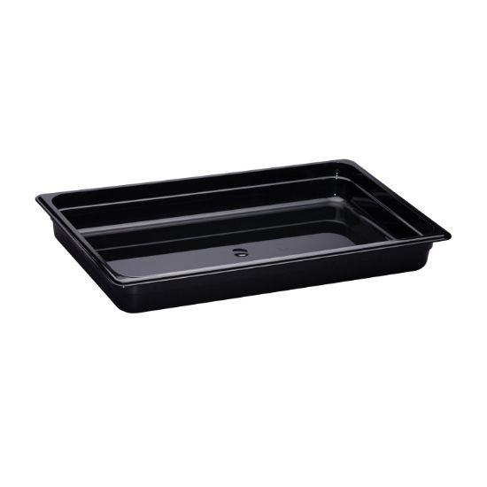 Picture of HIGH HEAT 1/1 GN FOODPAN BLACK 65MM D 8.5LT (HHF1001)