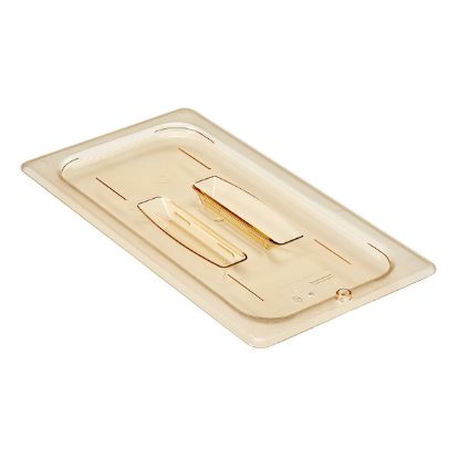 Picture of HIGH HEAT LID WITH HANDLE AMBER FOR 1/3 HIGH HEAT PANS (HHL0003)
