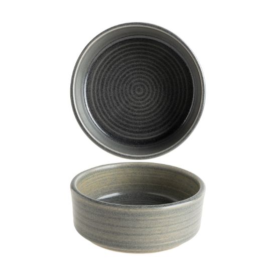 Picture of RIPPLE - HORNFELS - STACKABLE WALLED BOWL - 13CM - 415ML (12) (HORRPL13JO)