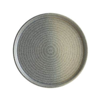 Picture of RIPPLE - HORNFELS - WALLED PLATE - 28CM (6) (HORRPL28DZ)