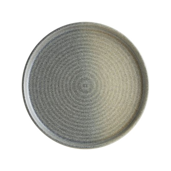 Picture of RIPPLE - HORNFELS - WALLED PLATE - 28CM (6) (HORRPL28DZ)