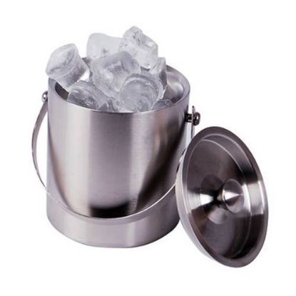 Picture of DOUBLE WALLED ICE BUCKET WITH LID - 1LT S/STEEL (IBD0001)
