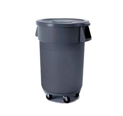 Picture of ROUND REFUSE BIN WITH FLAT LID 120LT 560MM X 820MM (IBP1001)