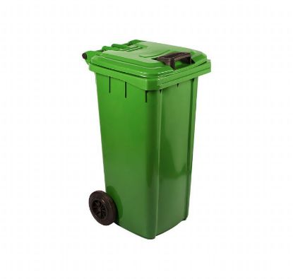 Picture of MOBILE REFUSE BIN 240LT (GREEN) ORGANIC WASTE (IBP1240)