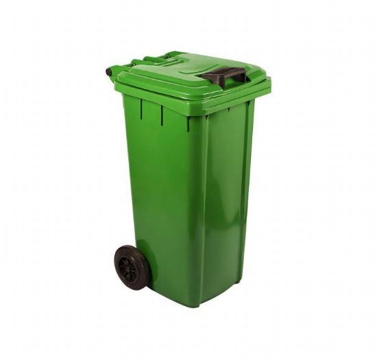 Picture of MOBILE REFUSE BIN 240LT (GREEN) ORGANIC WASTE (IBP1240)