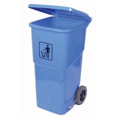 Picture of FOOT PEDAL WHEELY BIN 120LT (BLUE) (IBP9120)