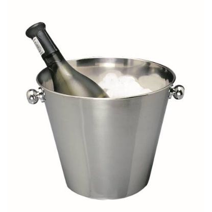 Picture of ICE BUCKET - S/STEEL (WINE) 4LT 215MM X 190MM (IBS0004)