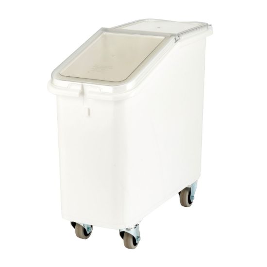 Picture of SLANT TOP INGREDIENT BIN WHITE 42CM W X 75CM L X 71CM H - 102KG CAPACITY (IBS1020)